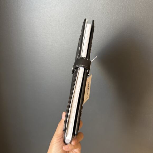 Coach CCF42 Notebook With Butterfly Print novelty leather/Silver - Picture 2 of 6